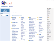 Tablet Screenshot of adszi.com